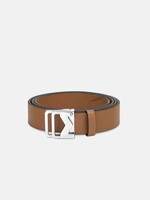 Montblanc Riem 35 mm Palladium M Logo Soft Grain Caramel