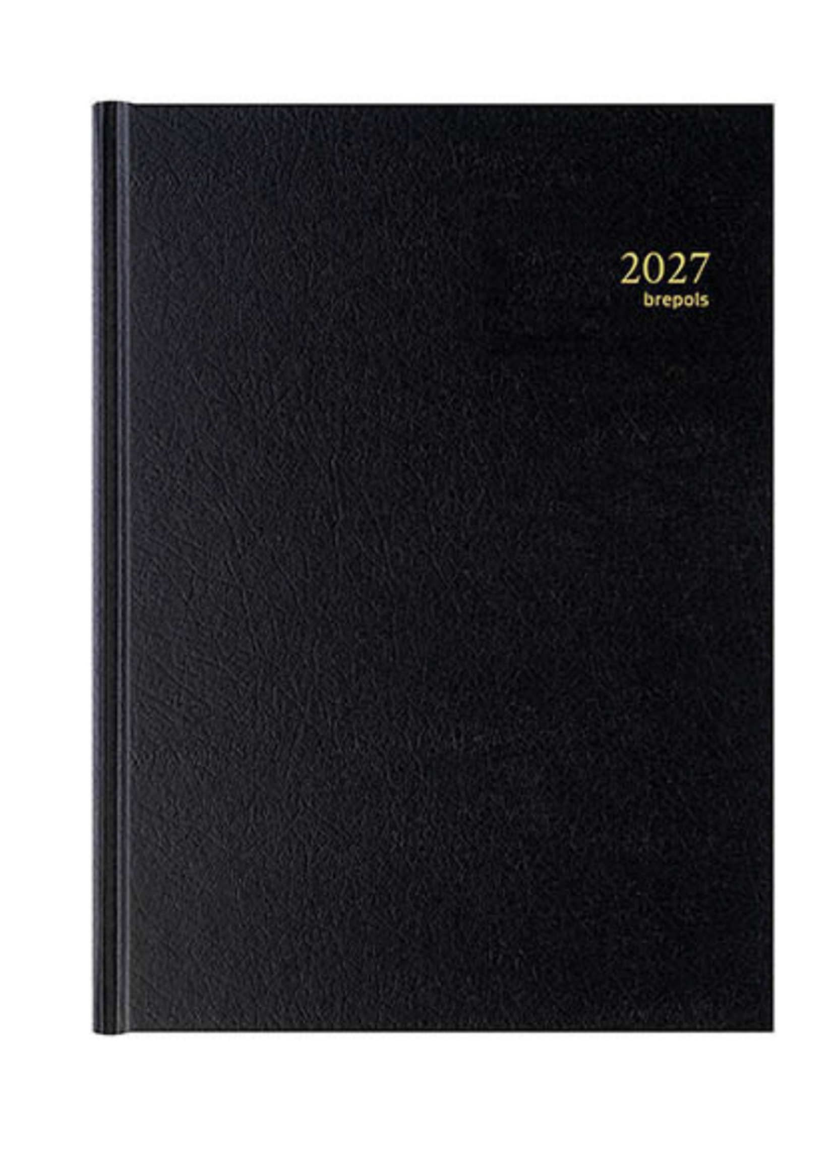 Brepols Agenda 2027 Bremax 1 A4 1dag/pag. Zwart  Santex