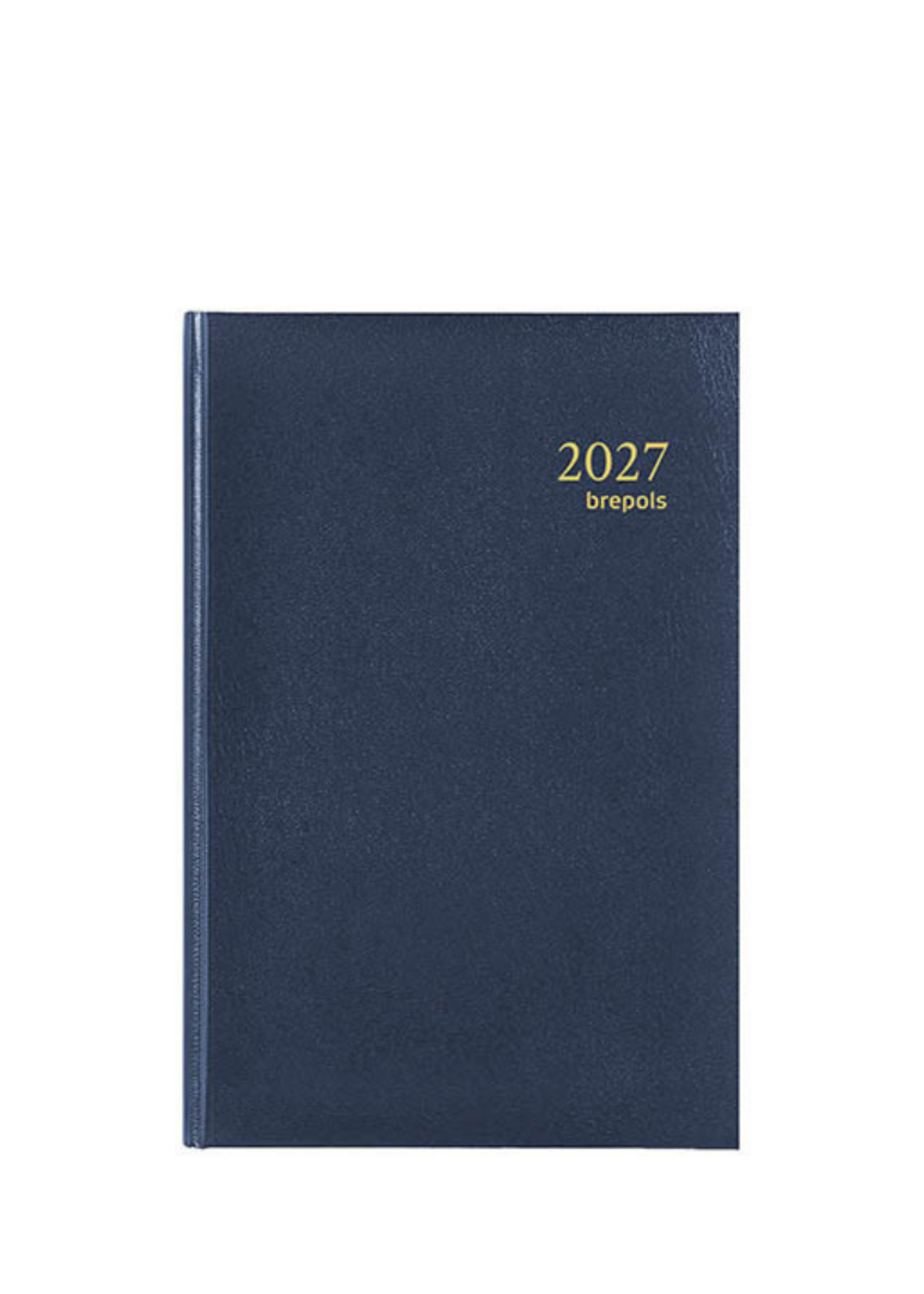 Brepols Agenda 2027 Saturnus Luxe 1 dag/pag. Lima  Blauw