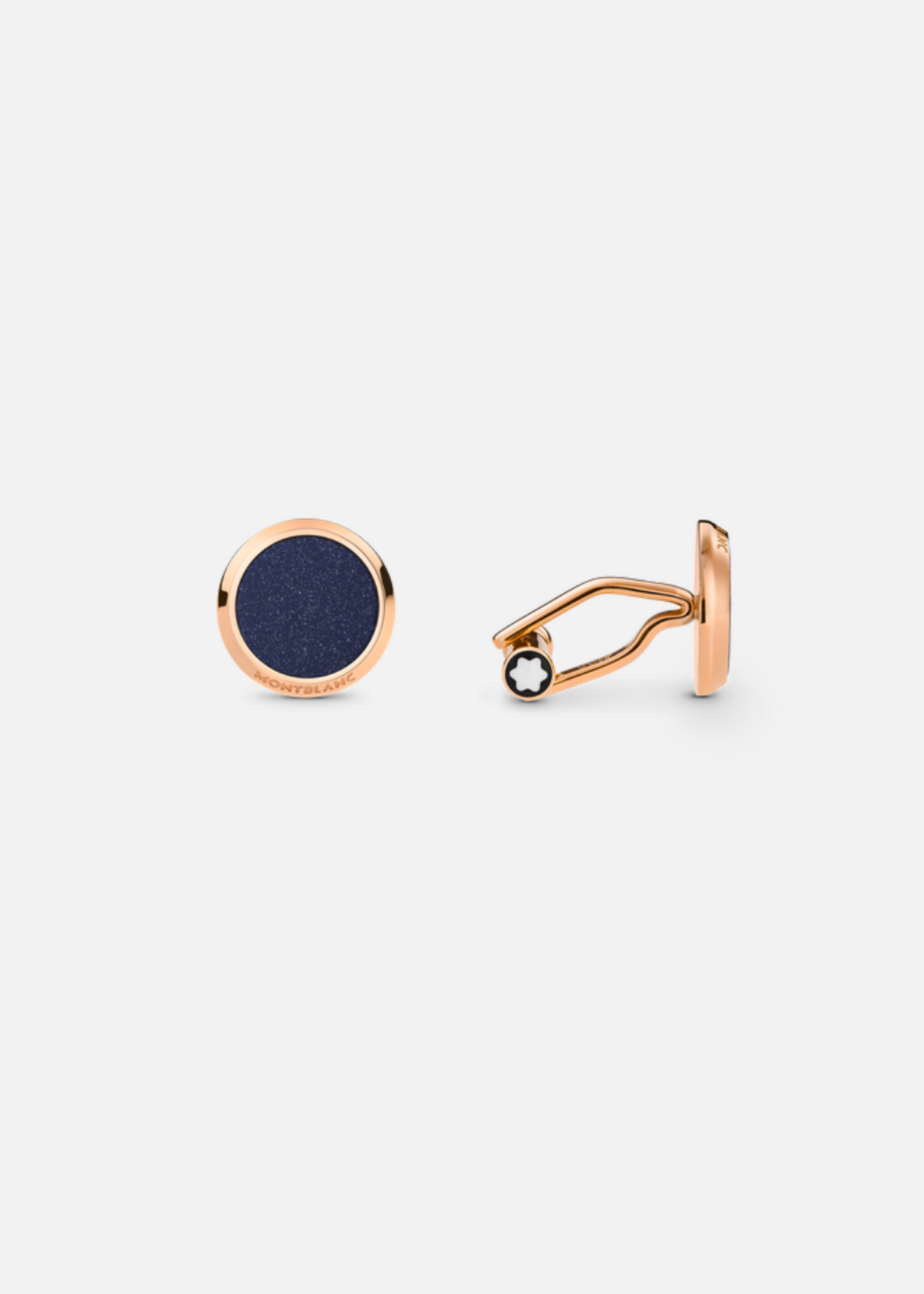 Montblanc Manchetknopen Blue Goldstone