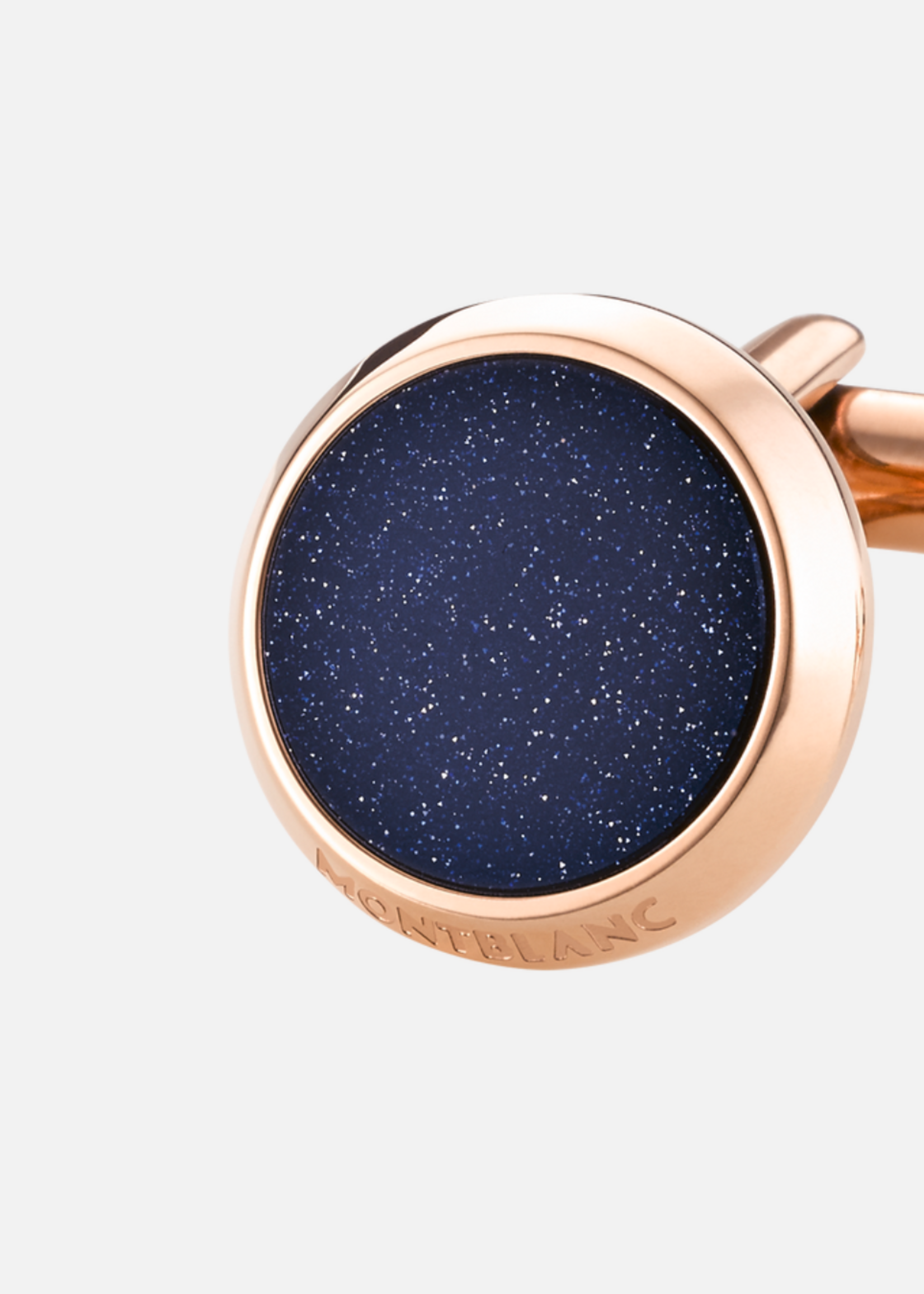 Montblanc Manchetknopen Blue Goldstone
