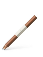 Graf von Faber-Castell Grafietpotloden Nr. III Brown verp./3