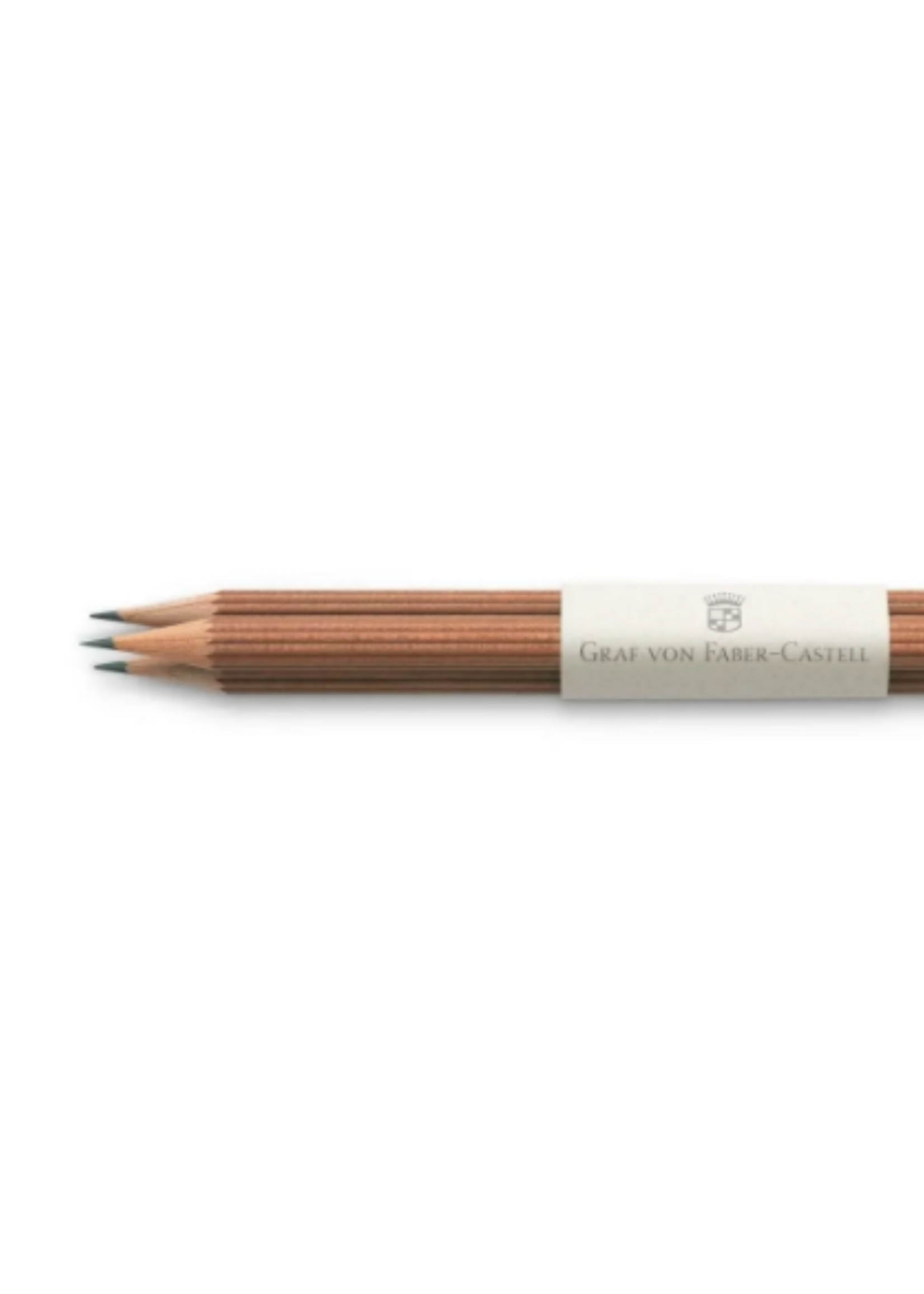 Graf von Faber-Castell Grafietpotloden Nr. III Brown verp./3