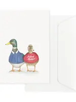 Maison Tribu Wenskaart Art All Season - Ducks Feeling Festive
