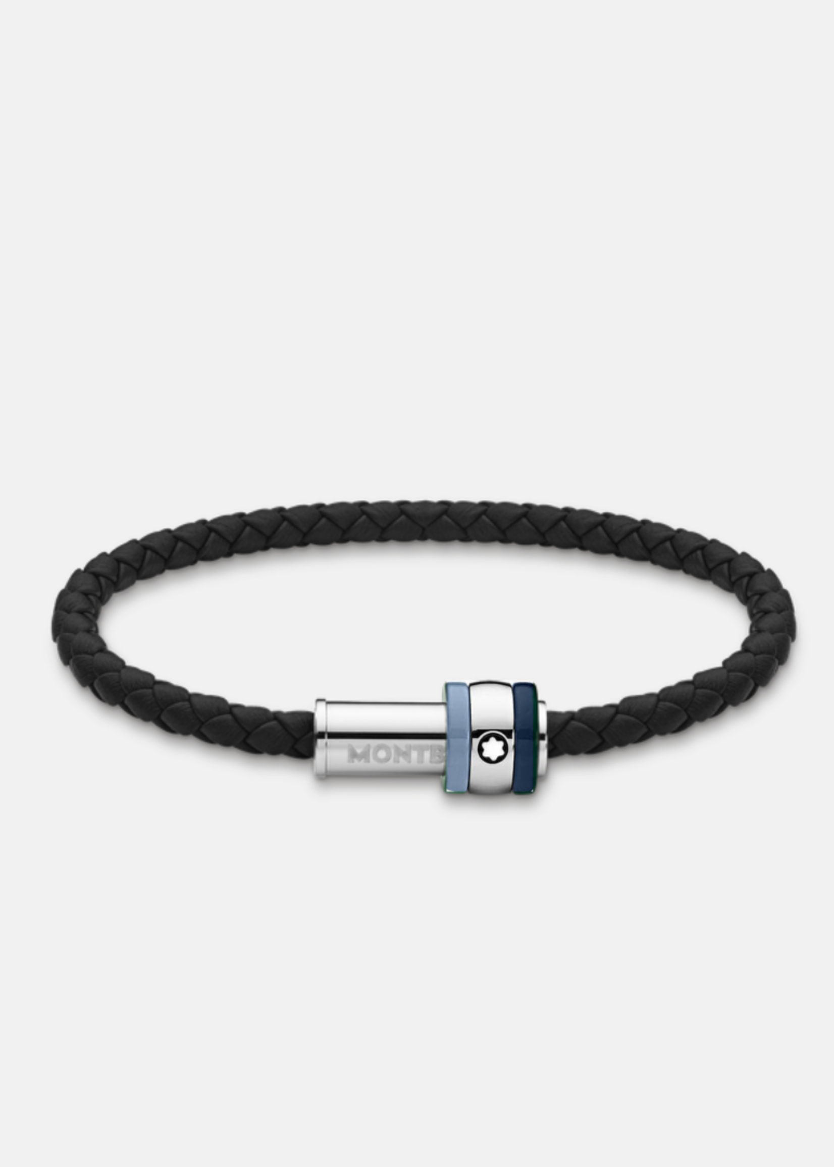 Montblanc Armband Ice Sea Blue 1858 /63