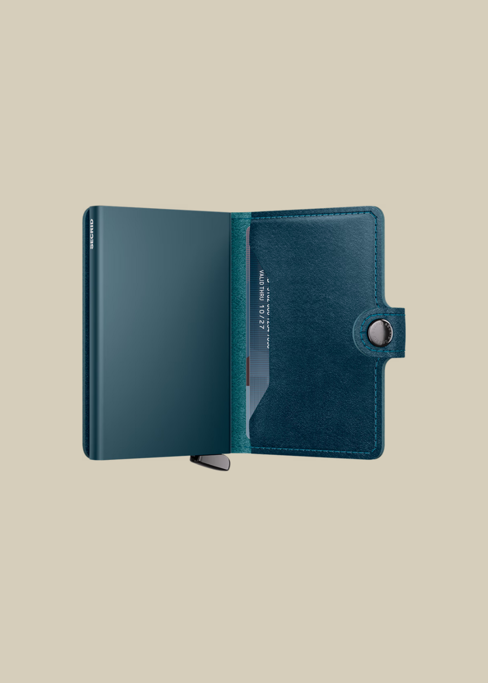 Secrid Mini Wallet Premium Basco Teal