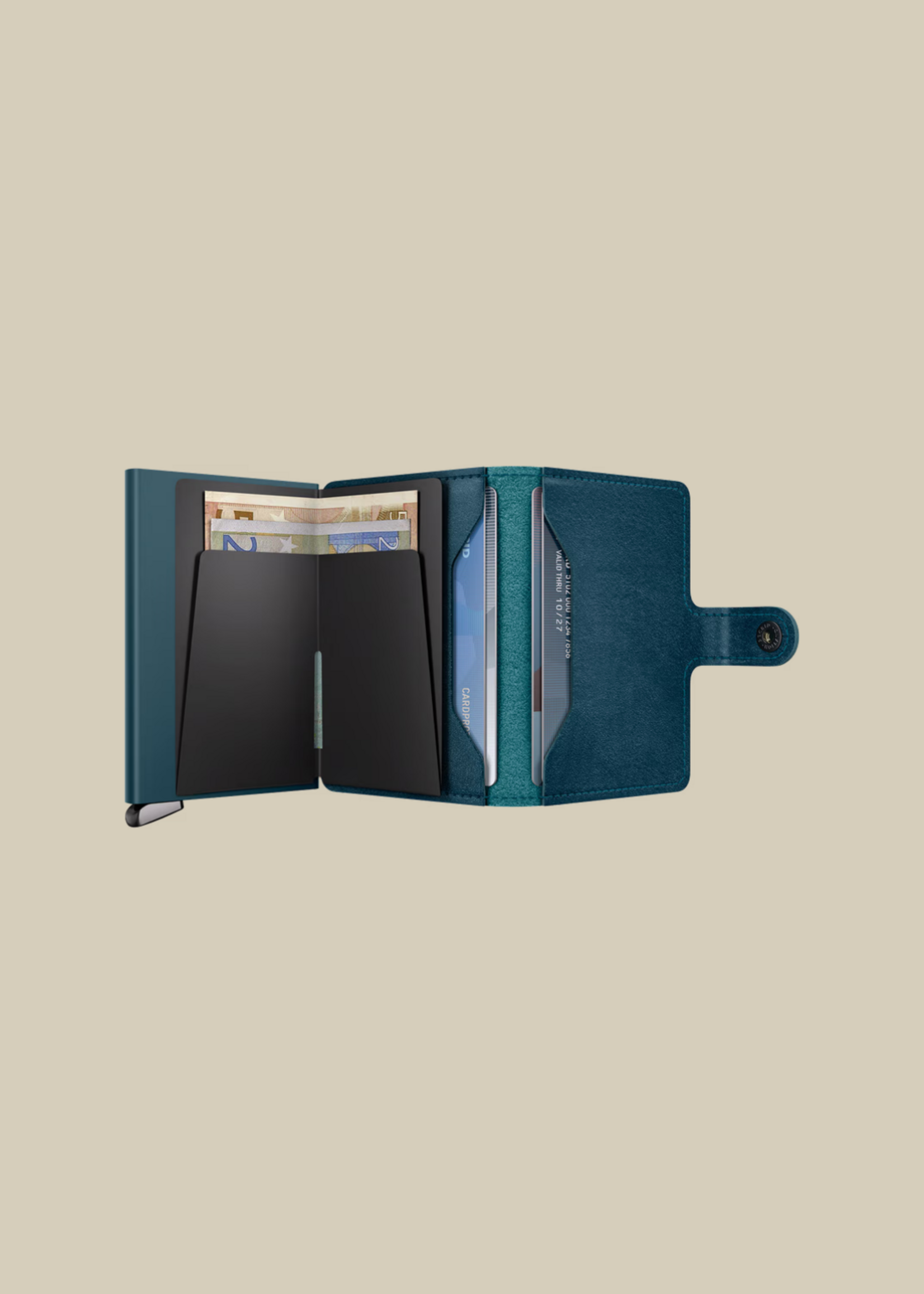 Secrid Mini Wallet Premium Basco Teal