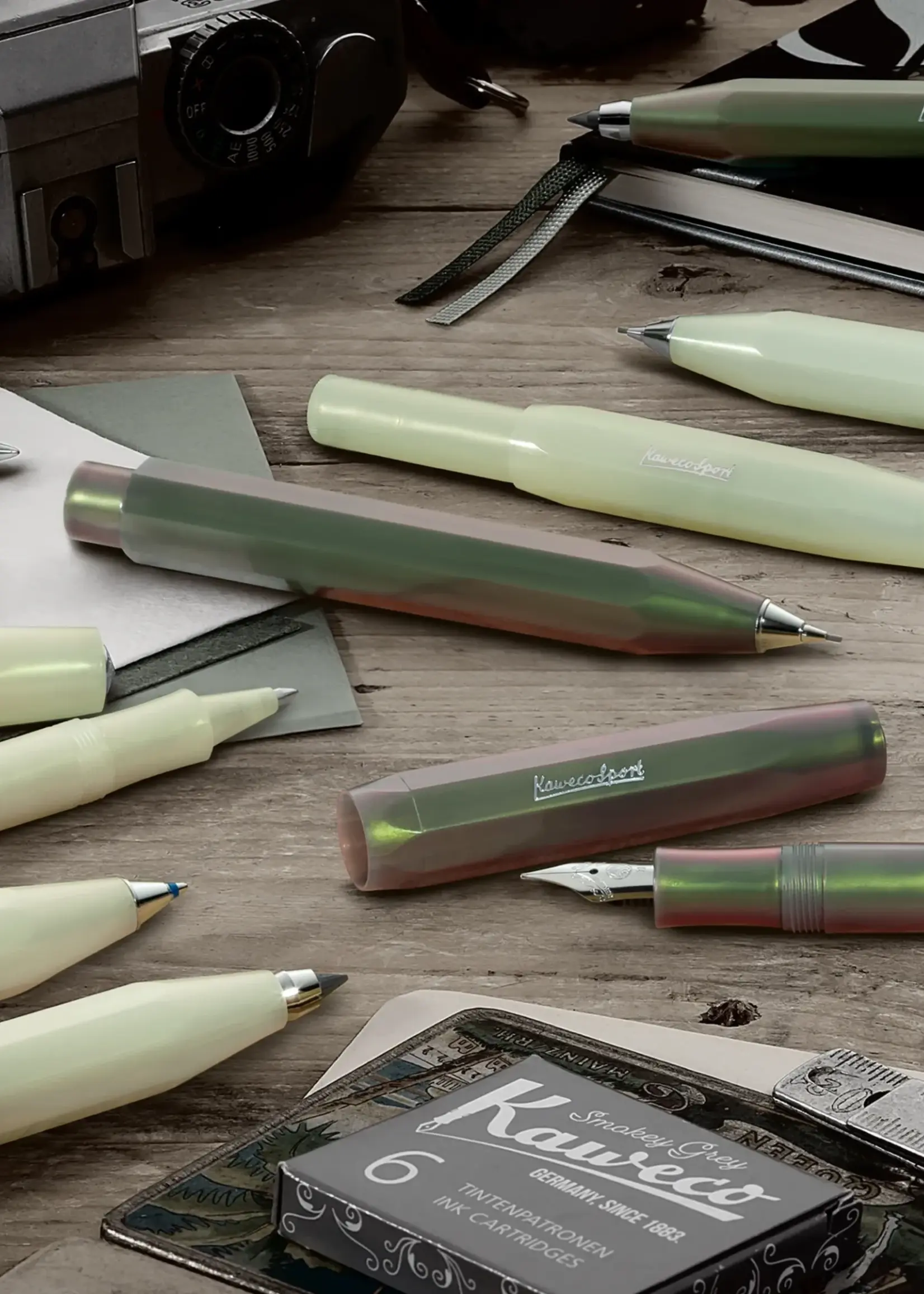 Kaweco LUNAR SPORT Light Green Vulpen Medium