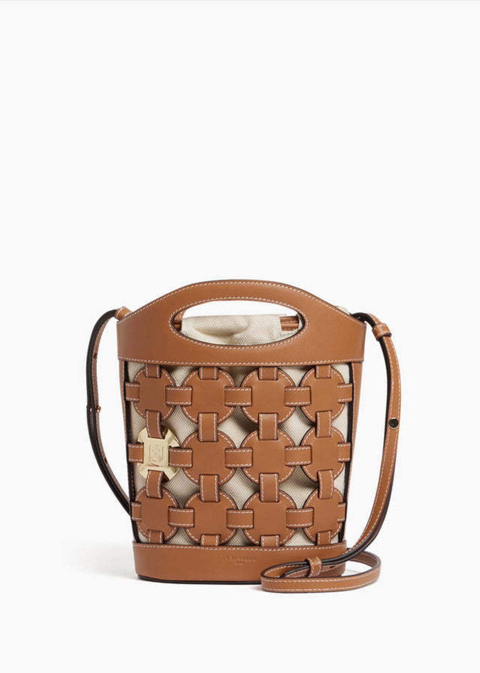 Le Tanneur Le Potier Sac Seau Cognac