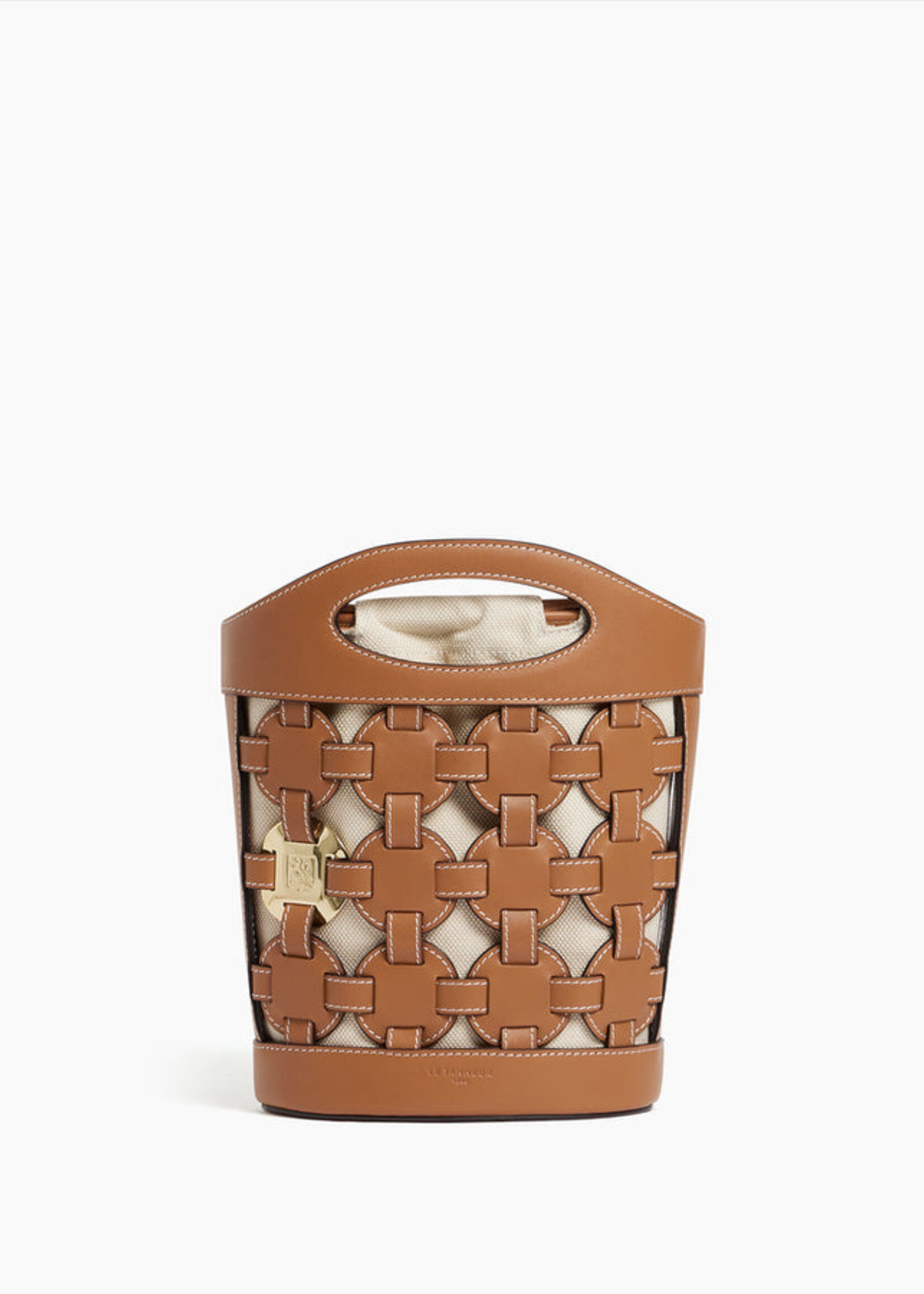 Le Tanneur Le Potier Sac Seau Cognac