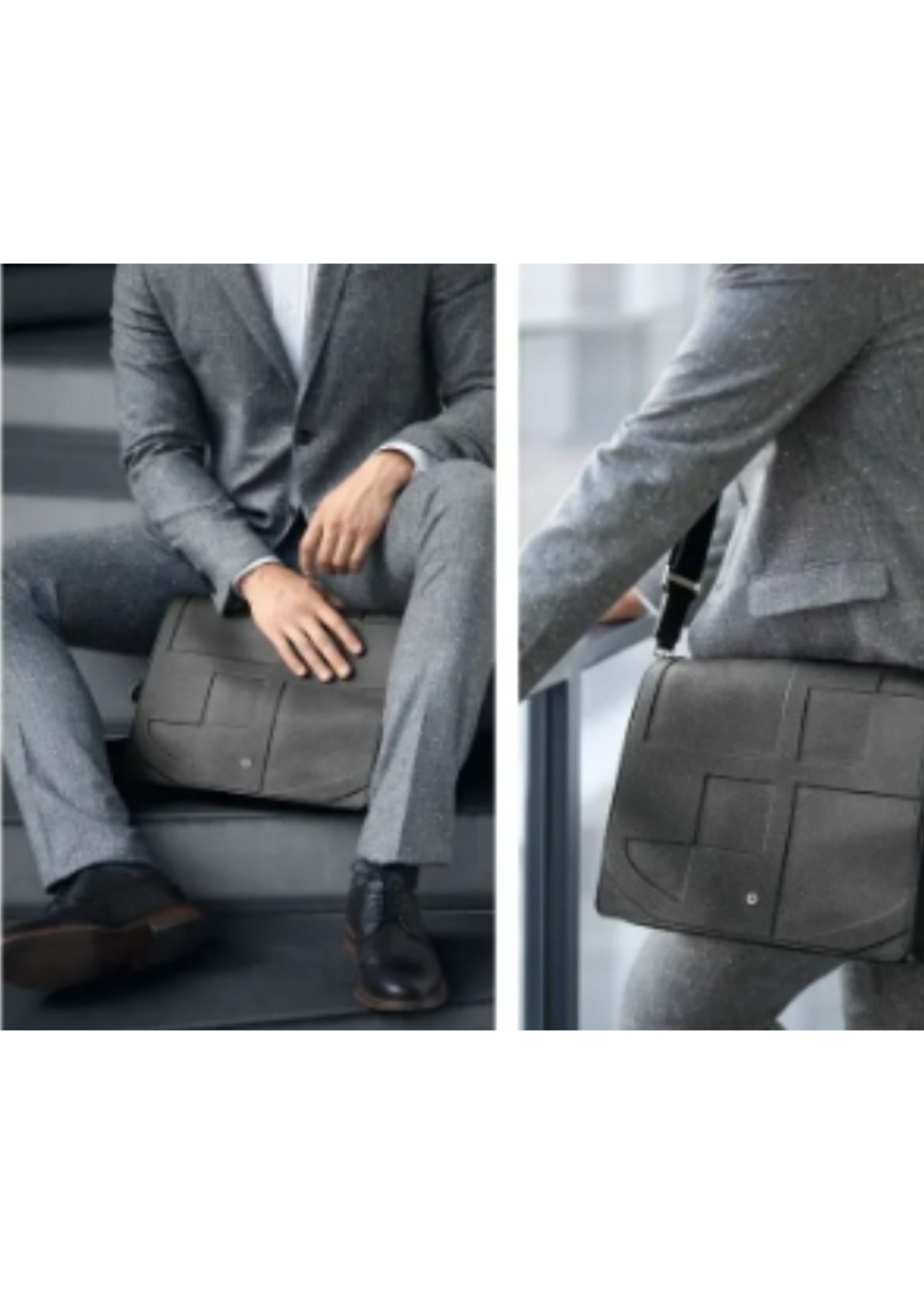Graf von Faber-Castell Messenger Crossbody Cashmère Black