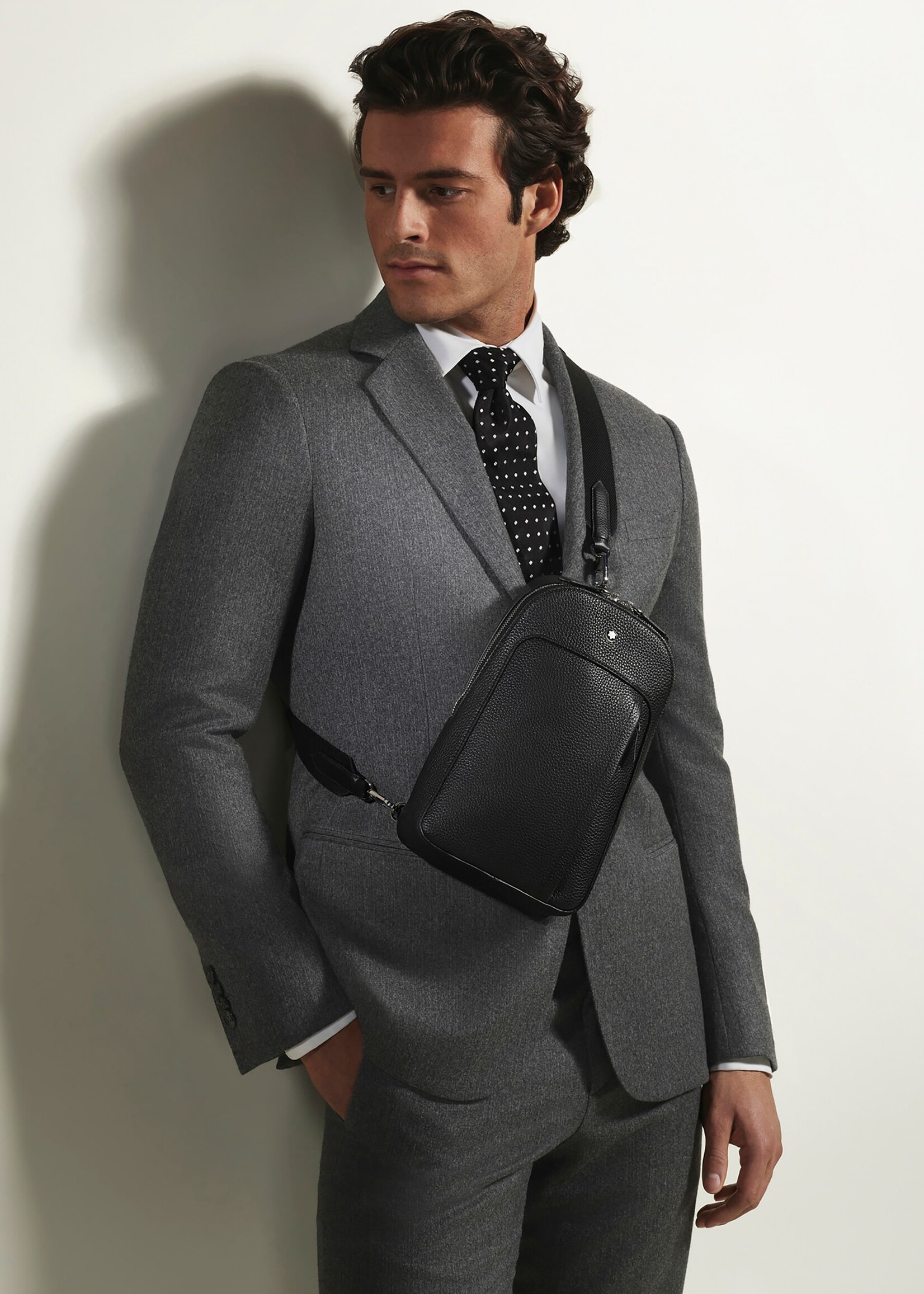 Montblanc Sling Soft Grain Black