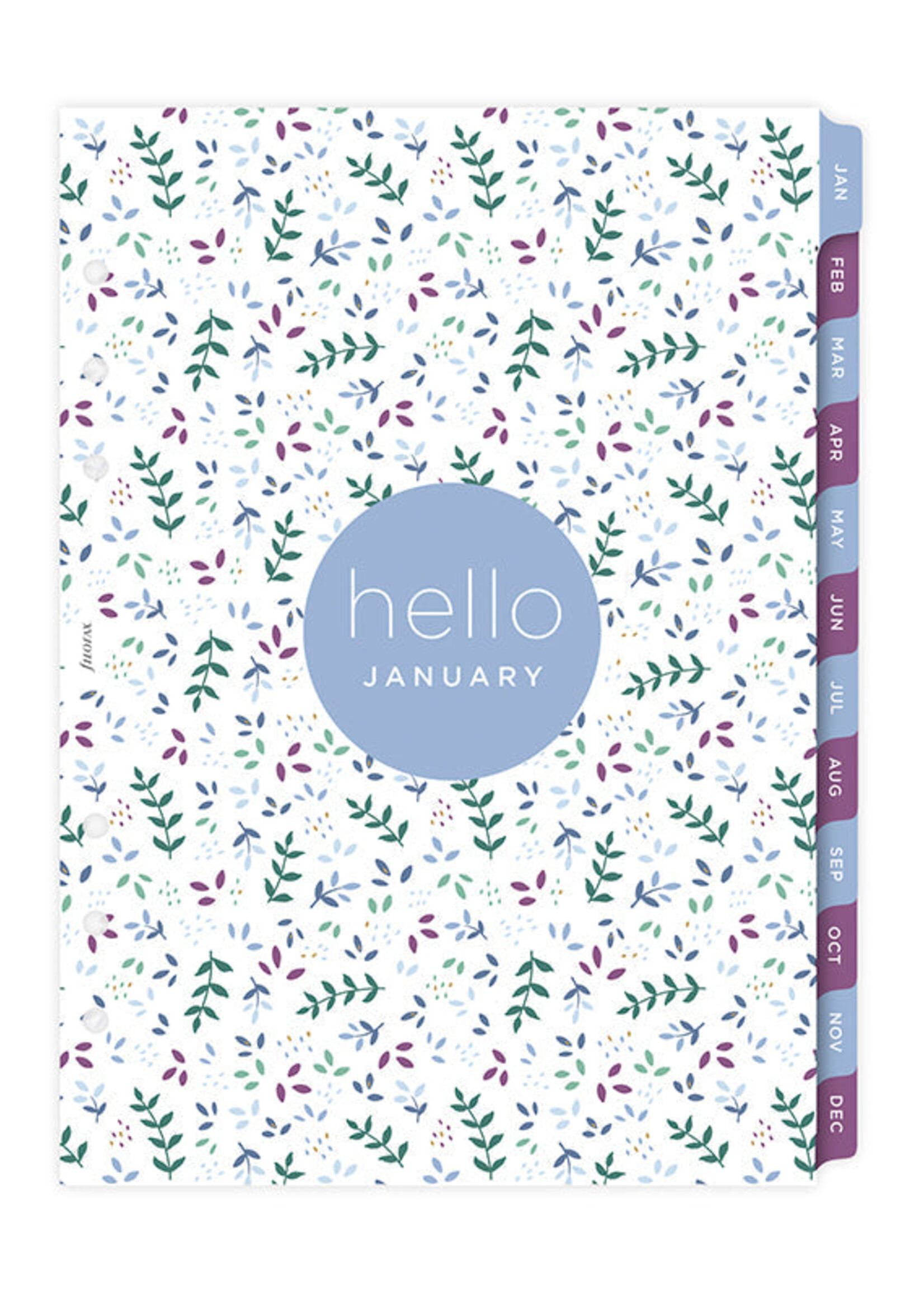Filofax Garden Week to View Diary - A5 2027