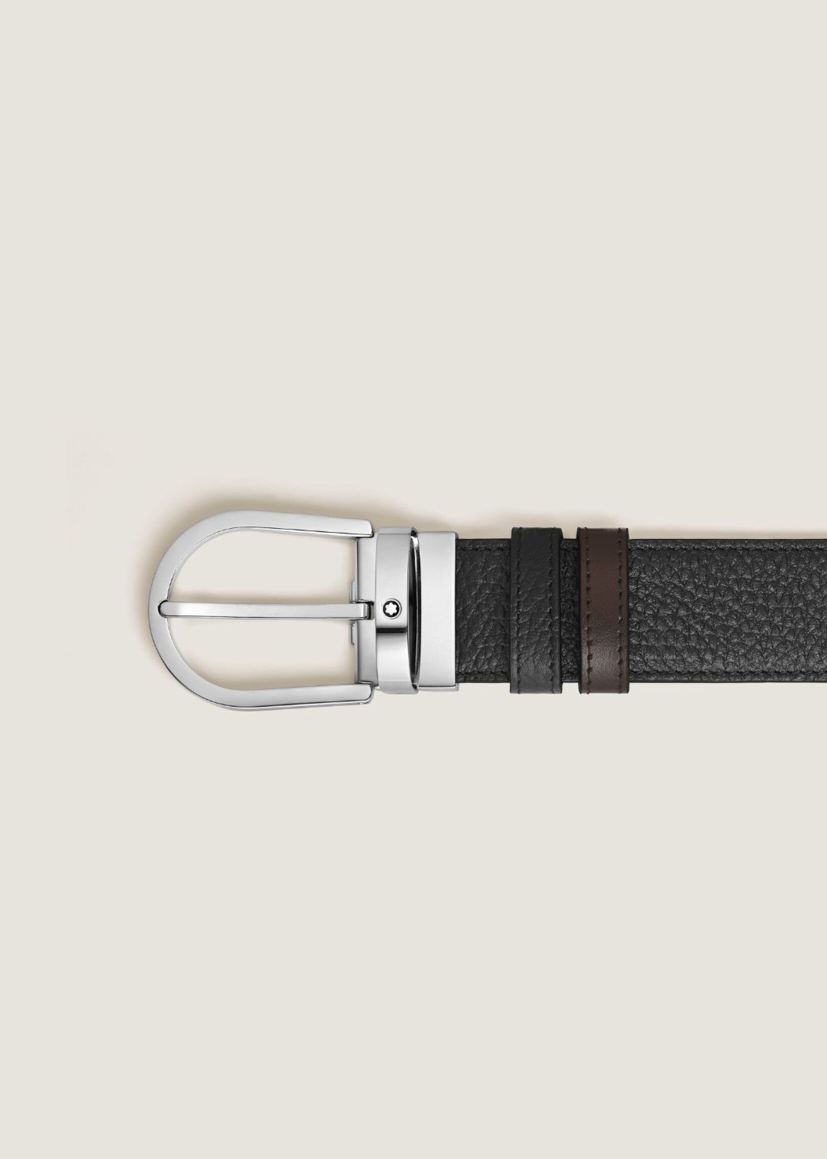 Montblanc Riem 35 mm Horseshoe Palladium Black/Ebony