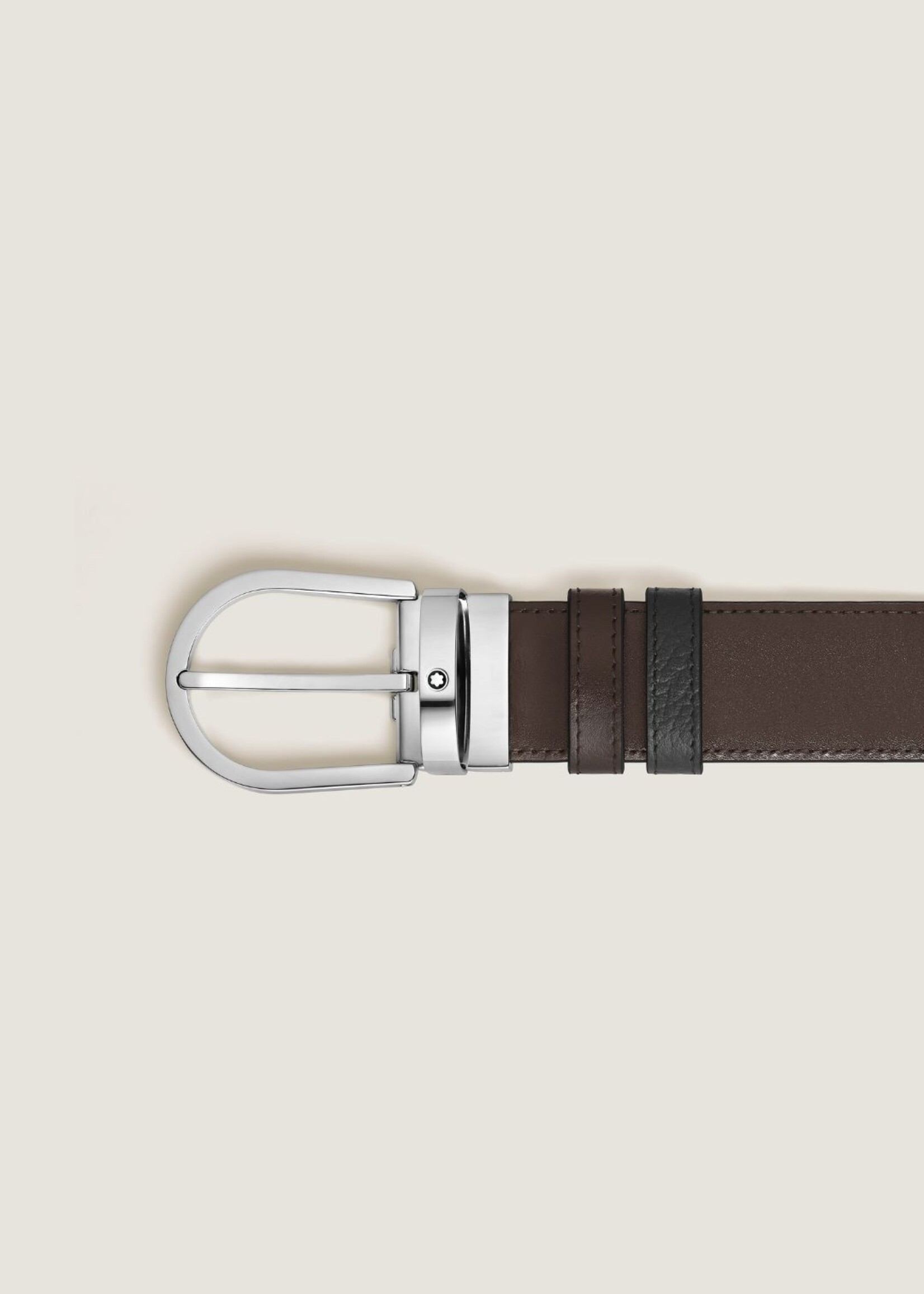 Montblanc Riem 35 mm Horseshoe Palladium Black/Ebony