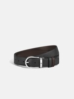Montblanc Riem 30 mm Omkeerbaar Grain Black/Meisterstück Ebony