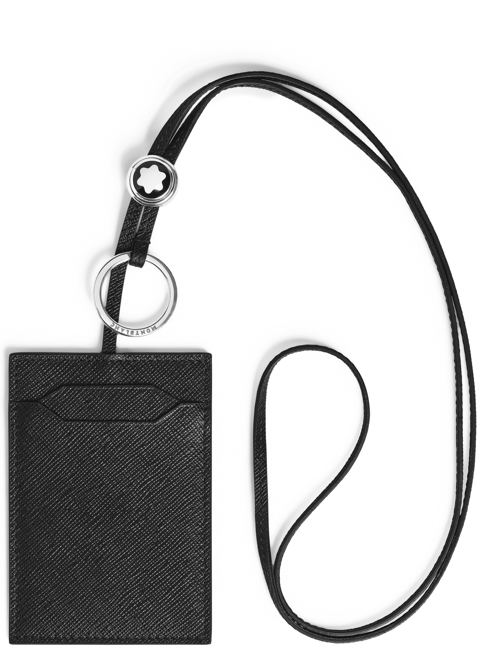 Montblanc Card Holder 3cc Strap Sartorial Black