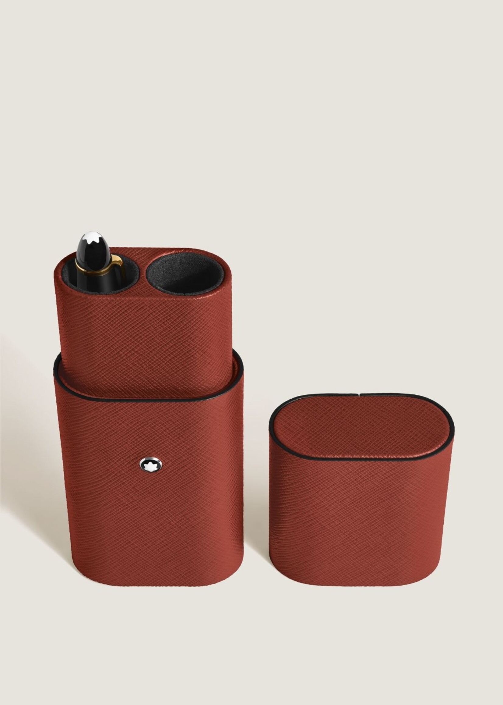 Montblanc Pen Etui /2 Sartorial Rigid Red Oak