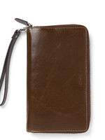 Filofax Organiser Personal Compact Zip Malden Ochre