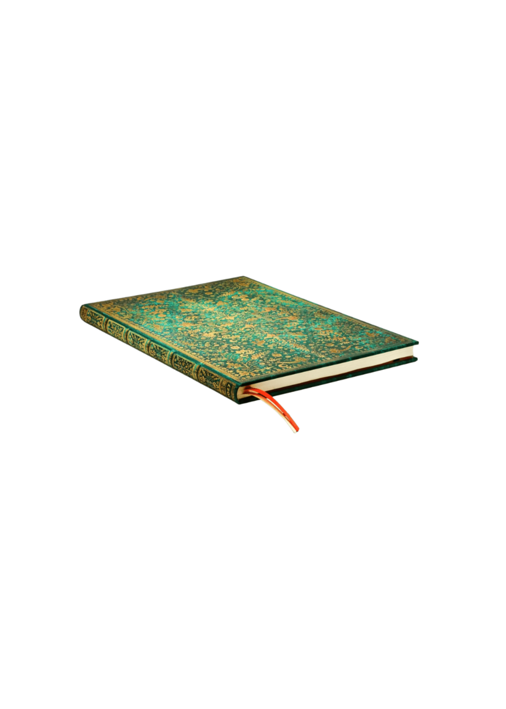 Paperblanks Agenda 2027 Grande Week/2pag. Verticaal - Emerald Flower