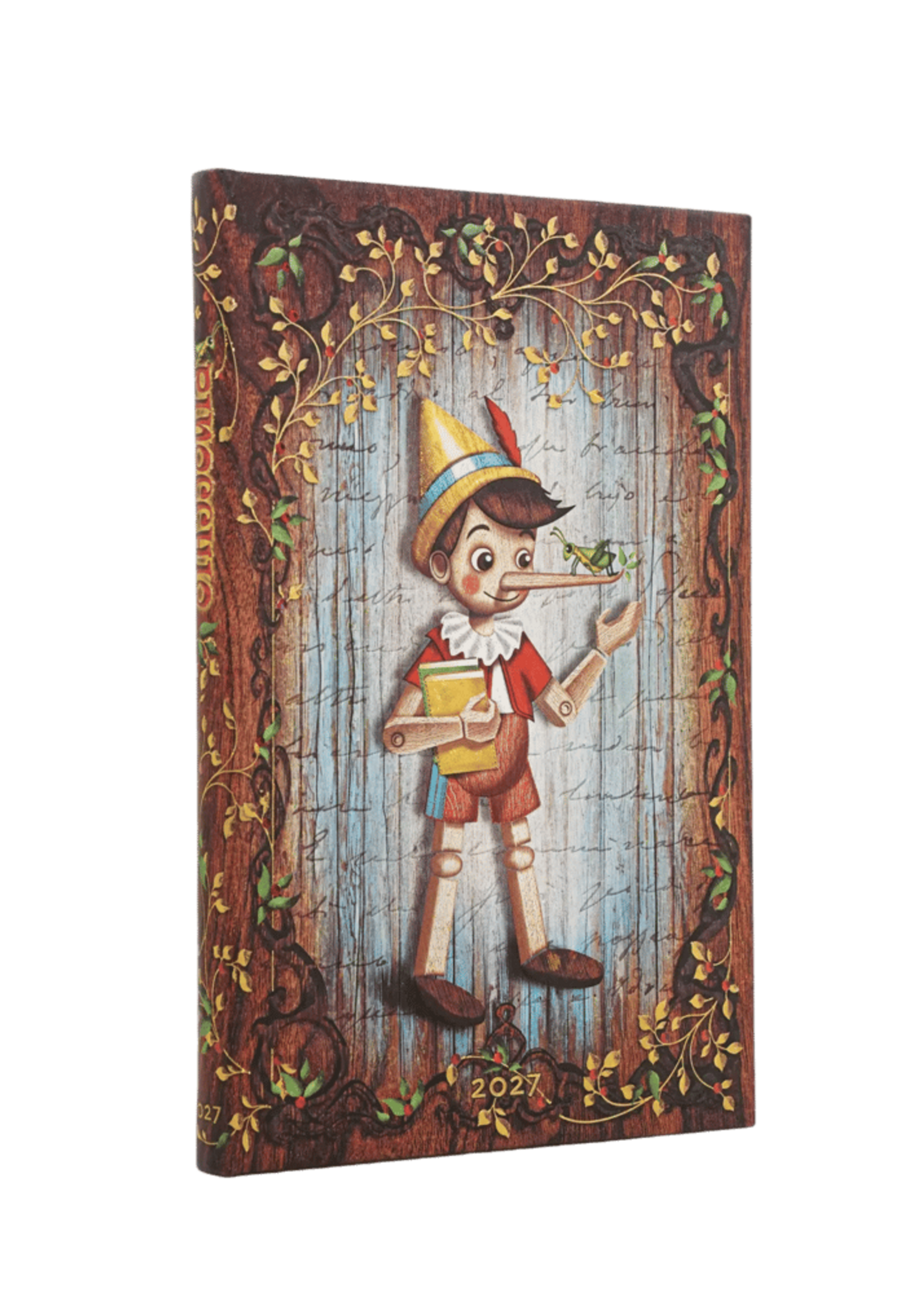 Paperblanks Agenda 2027 Maxi Week/2pag. Verticaal - Pinocchio