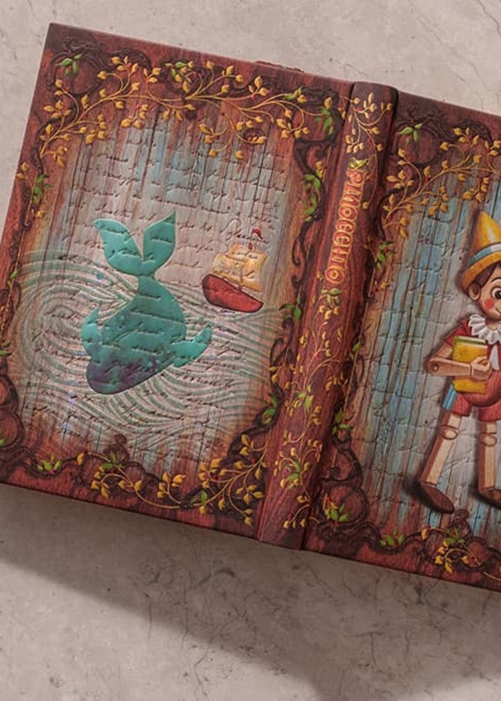 Paperblanks Agenda 2027 Maxi Week/2pag. Verticaal - Pinocchio