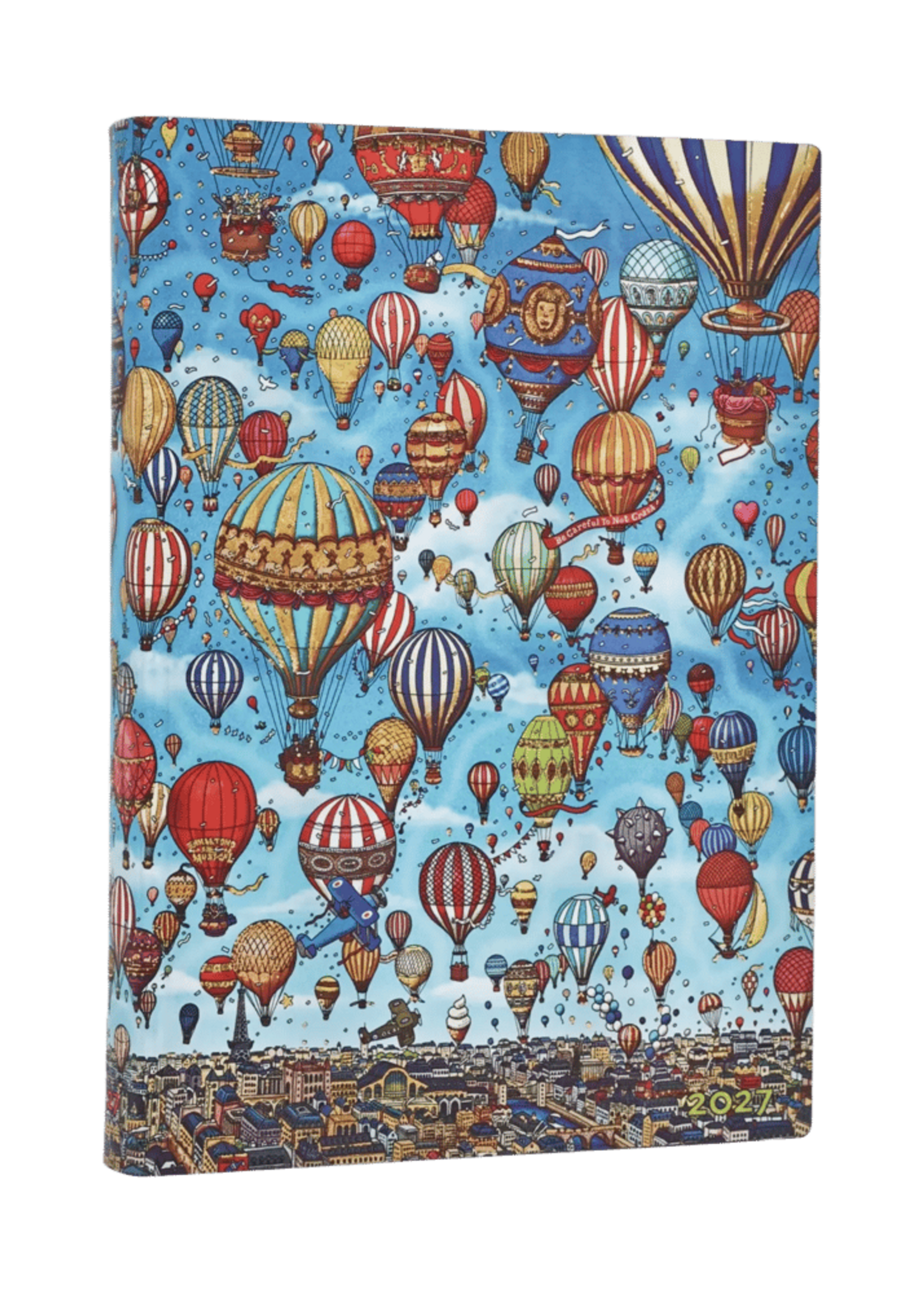 Paperblanks Agenda 2027 Midi Dag - Balloon Festival
