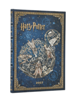 Paperblanks Agenda 2027 Midi Week/2pag. Horizontaal - Legends Of Hogwarts Dairy