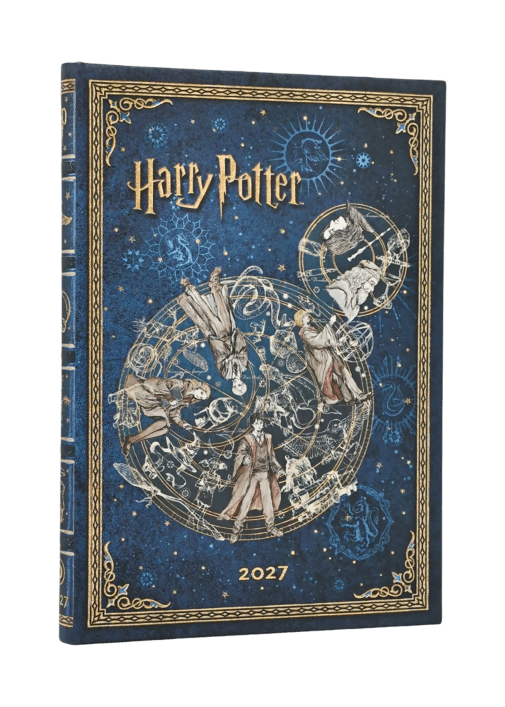 Paperblanks Agenda 2027 Midi Week/2pag. Horizontaal - Legends Of Hogwarts Dairy