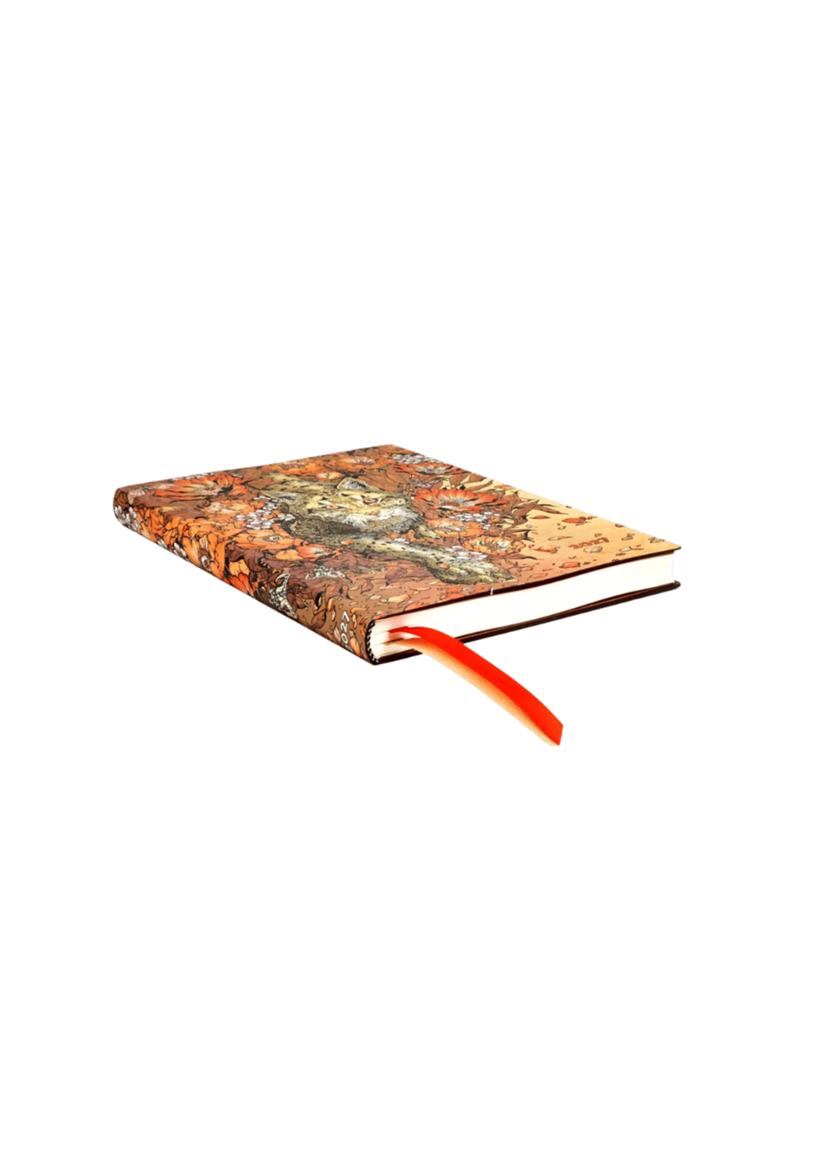 Paperblanks Agenda 2027 Midi Week/2pag. Horizontaal - Lynx Rising