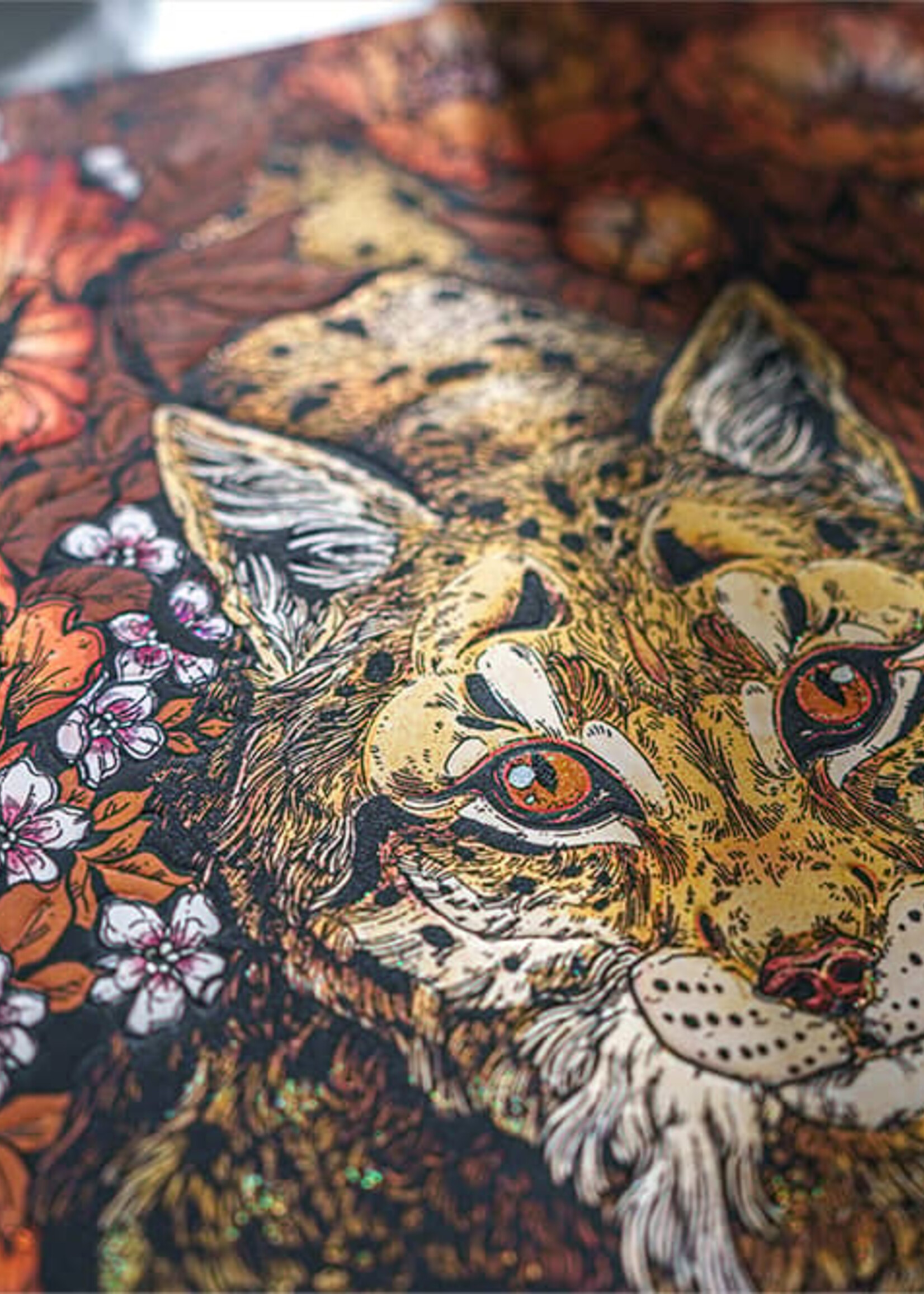 Paperblanks Agenda 2027 Midi Week/2pag. Horizontaal - Lynx Rising