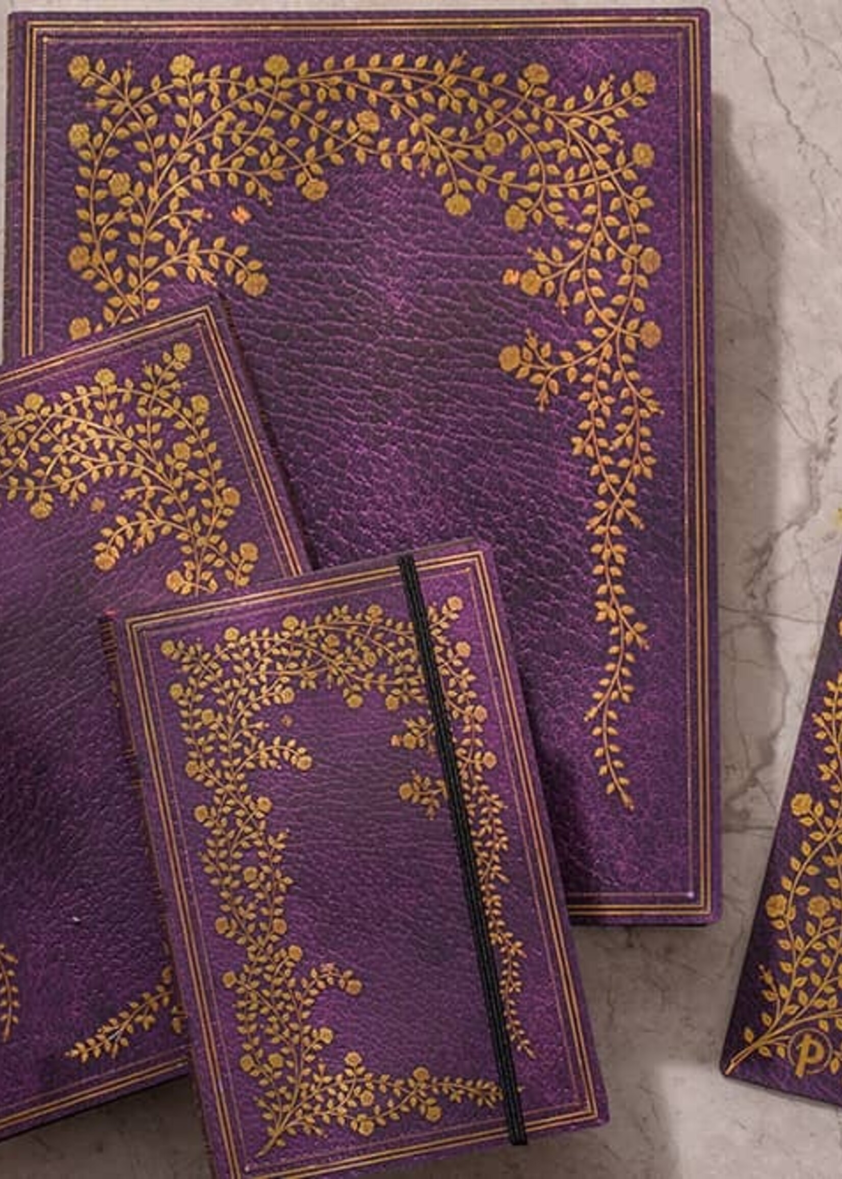 Paperblanks Agenda 2027 Midi Week/2pag. Horizontaal - New York Rose