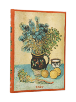 Paperblanks Agenda 2027 Midi Week/2pag. Horizontaal - Van Gogh Still Life
