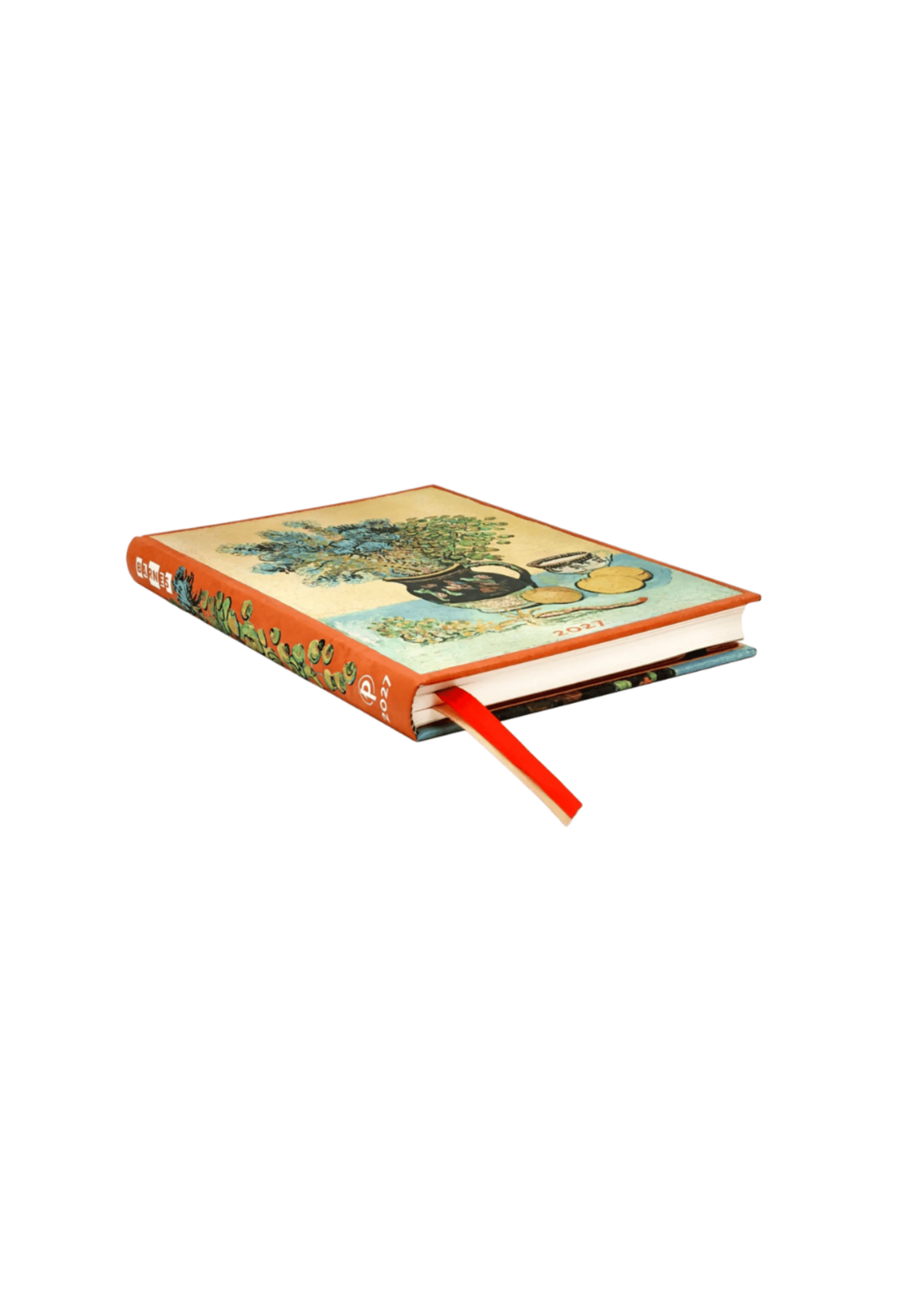 Paperblanks Agenda 2027 Midi Week/2pag. Horizontaal - Van Gogh Still Life