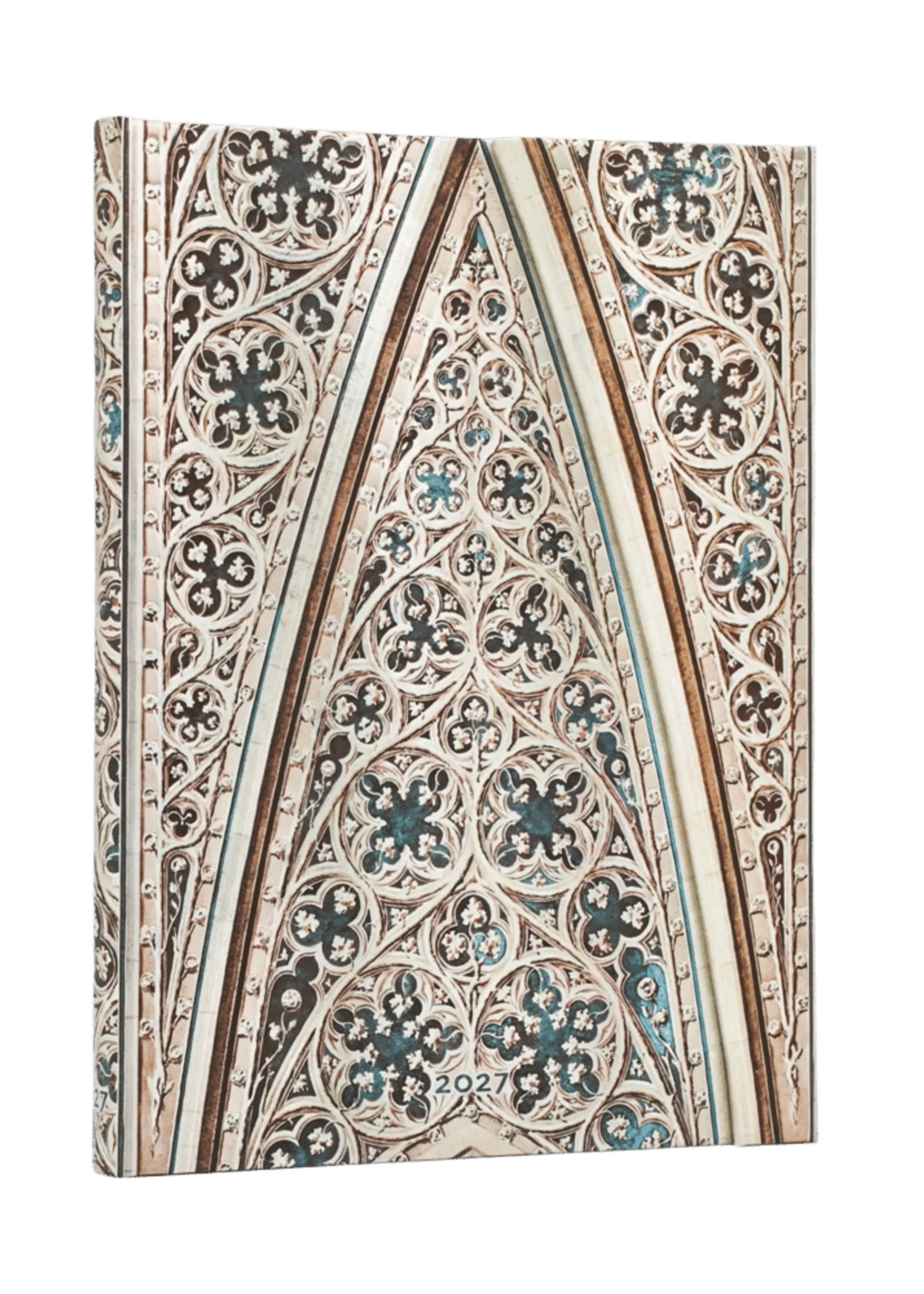 Paperblanks Agenda 2027 Midi Week/2pag. Horizontaal - Vault Of The Milan Cathedral