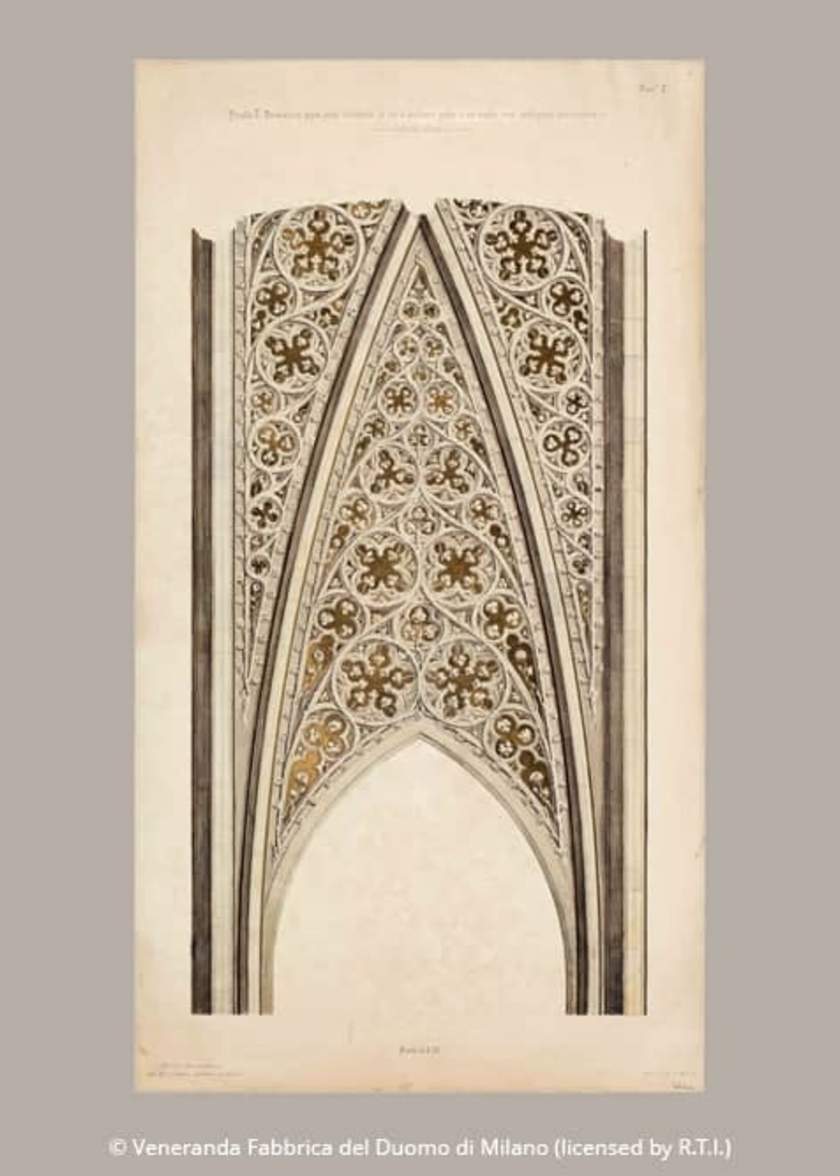 Paperblanks Agenda 2027 Midi Week/2pag. Horizontaal - Vault Of The Milan Cathedral
