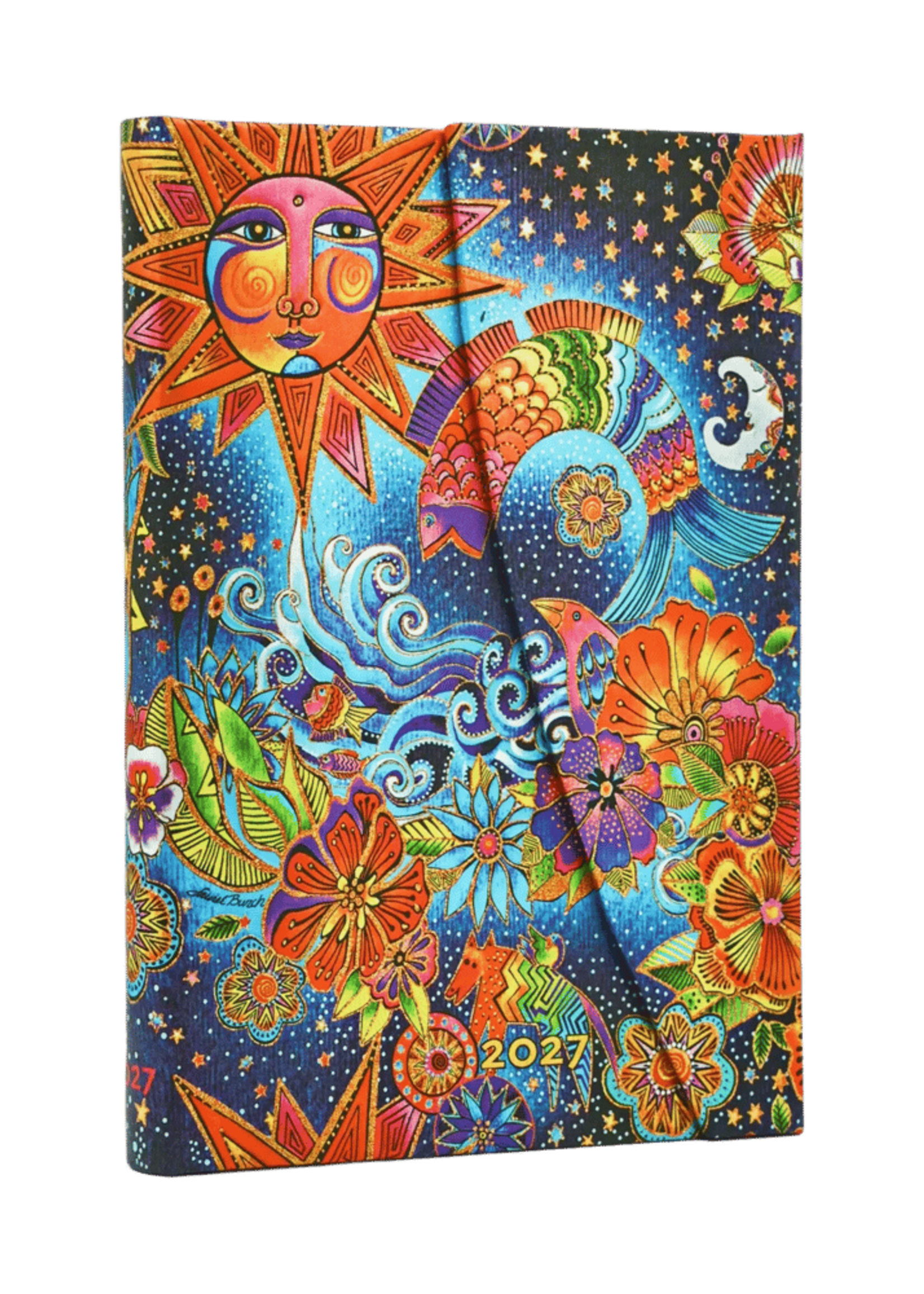 Paperblanks Agenda 2027 Mini Week/2pag. Horizontaal - Celestial Magic
