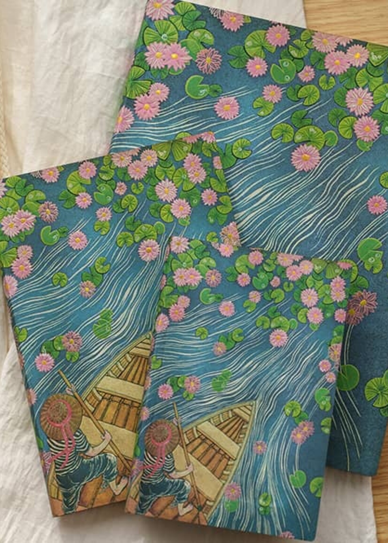Paperblanks Agenda 2027 Slim Week/2pag. Horizontaal - Lotus River