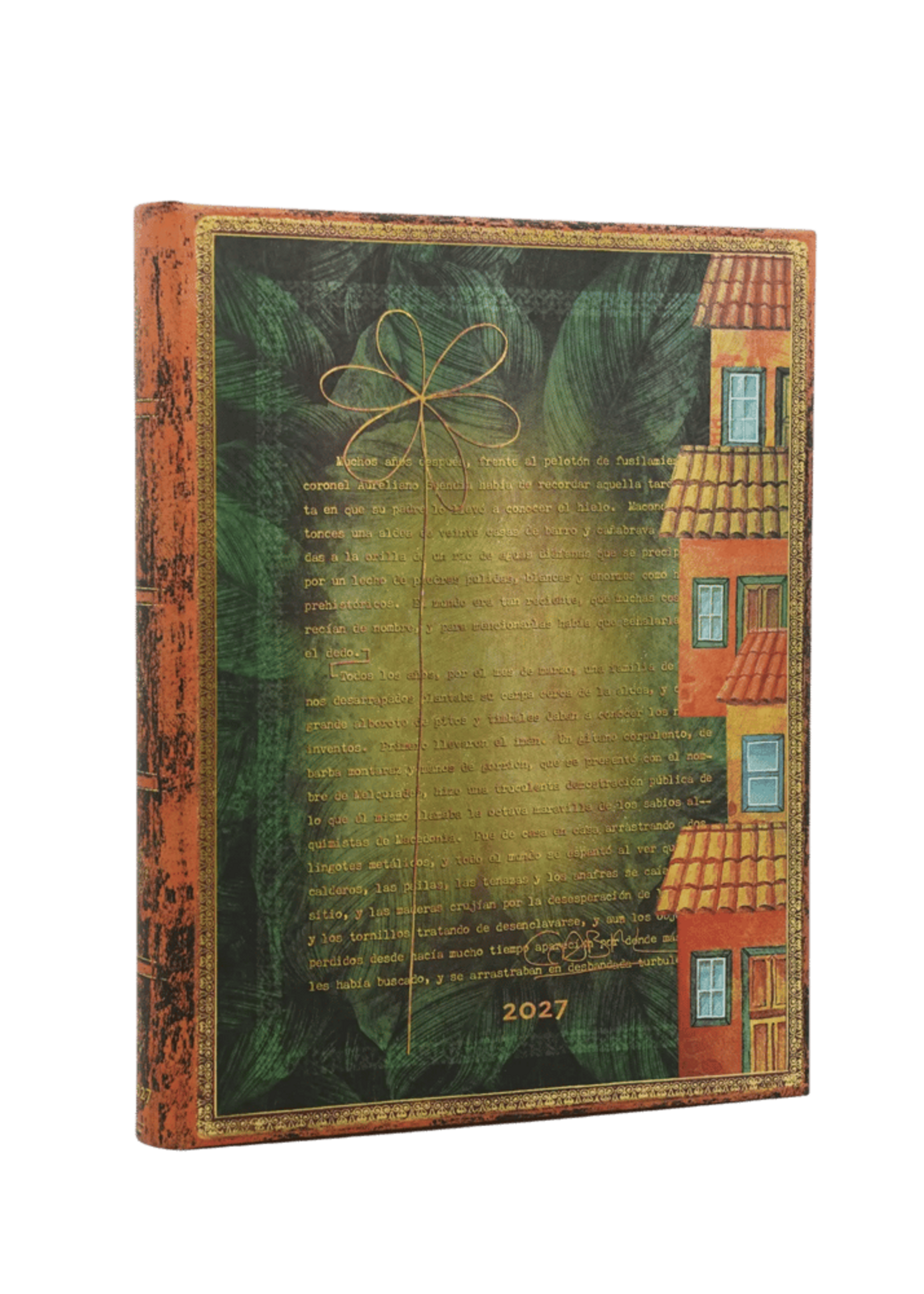 Paperblanks Agenda 2027 Ultra Dag - Garcia Marquez - One Hundred Years Of Solitude