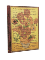 Paperblanks Agenda 2027 Ultra Week/2pag. Verticaal - Van Gogh Sunflowers