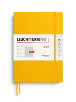 Leuchtturm1917 Agenda 2027 Composition Hard Cover Weekly/Note Sunflower