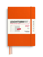 Leuchtturm1917 Agenda 2027 Medium Soft Cover Weekly/Note Pumpkin