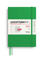 Leuchtturm1917 Agenda 2027 Medium Soft Cover Weekly/Note Spring Leaf