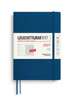 Leuchtturm1917 Agenda 2027 Medium Soft Cover Weekly/Note Indigo