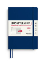Leuchtturm1917 Agenda 2027 Medium Soft Cover Weekly/Note Navy
