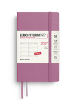 Leuchtturm1917 Agenda 2027 Pocket Soft Cover Week Hor. Dusty Rose