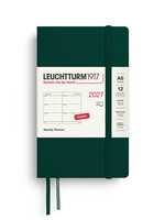 Leuchtturm1917 Agenda 2027 Pocket Soft Cover Week Hor. Forest Green