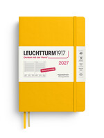 Leuchtturm1917 Agenda 2027 Medium Hard Cover Daily Sunflower