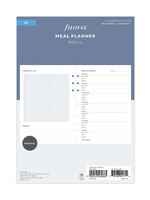 Filofax Organiser Vulling A5 Wit  Meal Planner