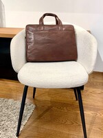 Tony Perotti Laptoptas Dark Brown/Green